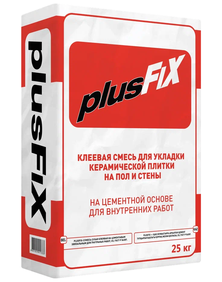 Купить PlusFix - клеевая смесь 25kg bag в Ростове-на-Дону