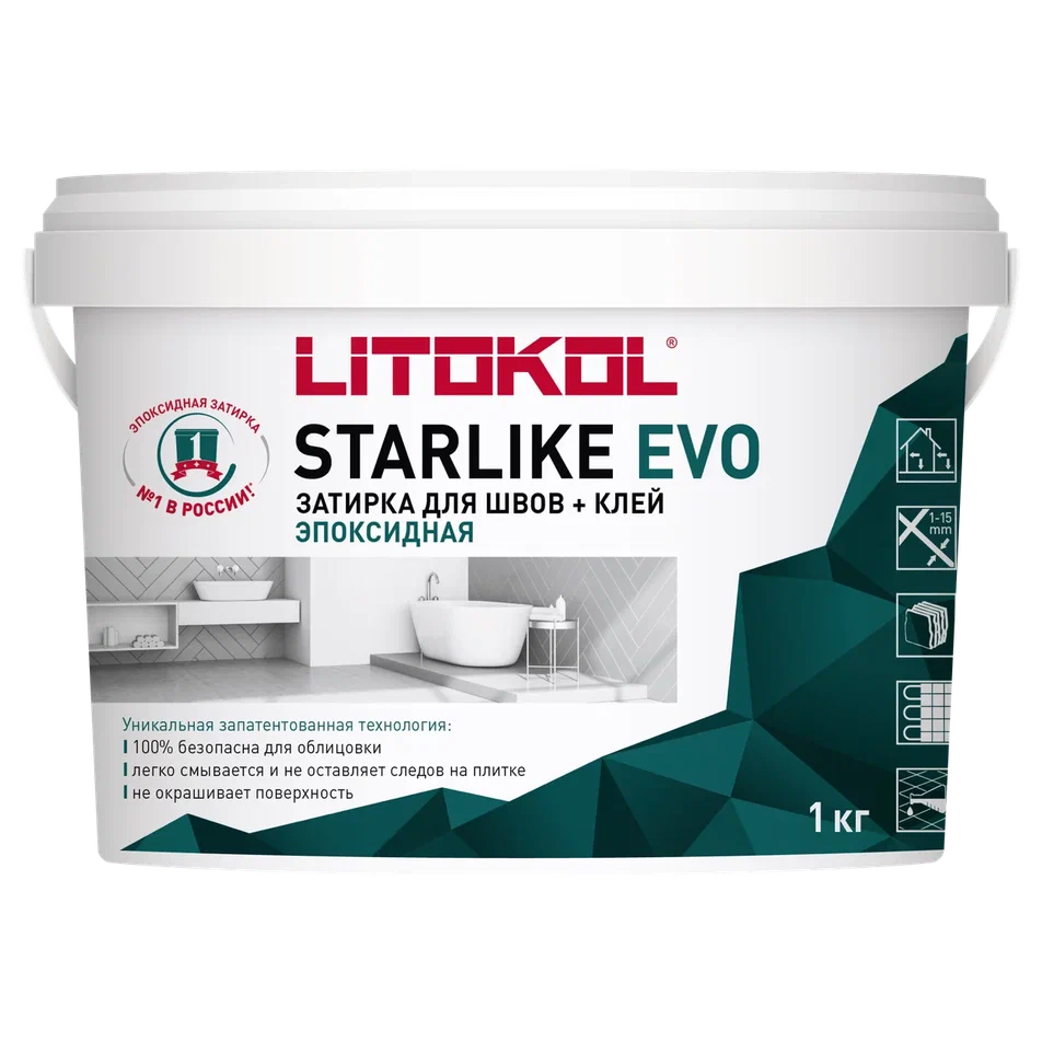 Купить STARLIKE EVO S.820 AZZURRO TAORMINA затир.смесь (1kg bucket) в Ростове-на-Дону