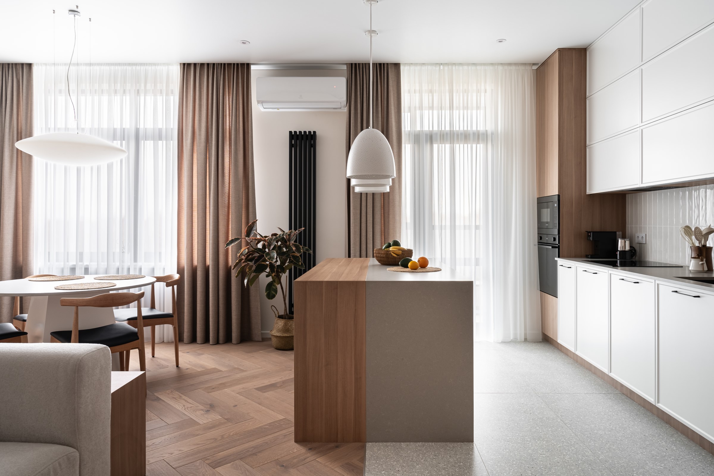 Квартира в ЖК Олимпик Парк: проект с керамогранитом Cosmos