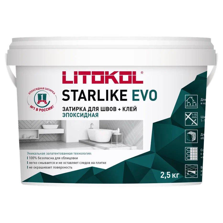Купить STARLIKE EVO S.830 ROSA KYOTO затир.смесь (2,5kg bucket) в Ростове-на-Дону