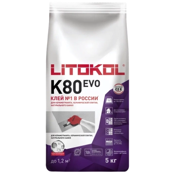 Купить LitoFlex K80-клеевая смесь 5kg Al.bag в Ростове-на-Дону-3