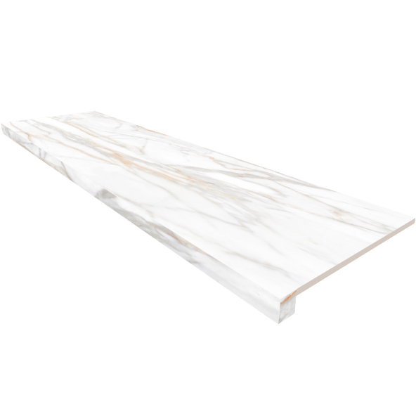 Купить Подоконник угловой SM02 33х120 непол. без бокового выступа (правый) в Москве-1