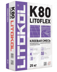 Купить LitoFlex K80 белый-клеевая смесь 25kg bag в Ростове-на-Дону
