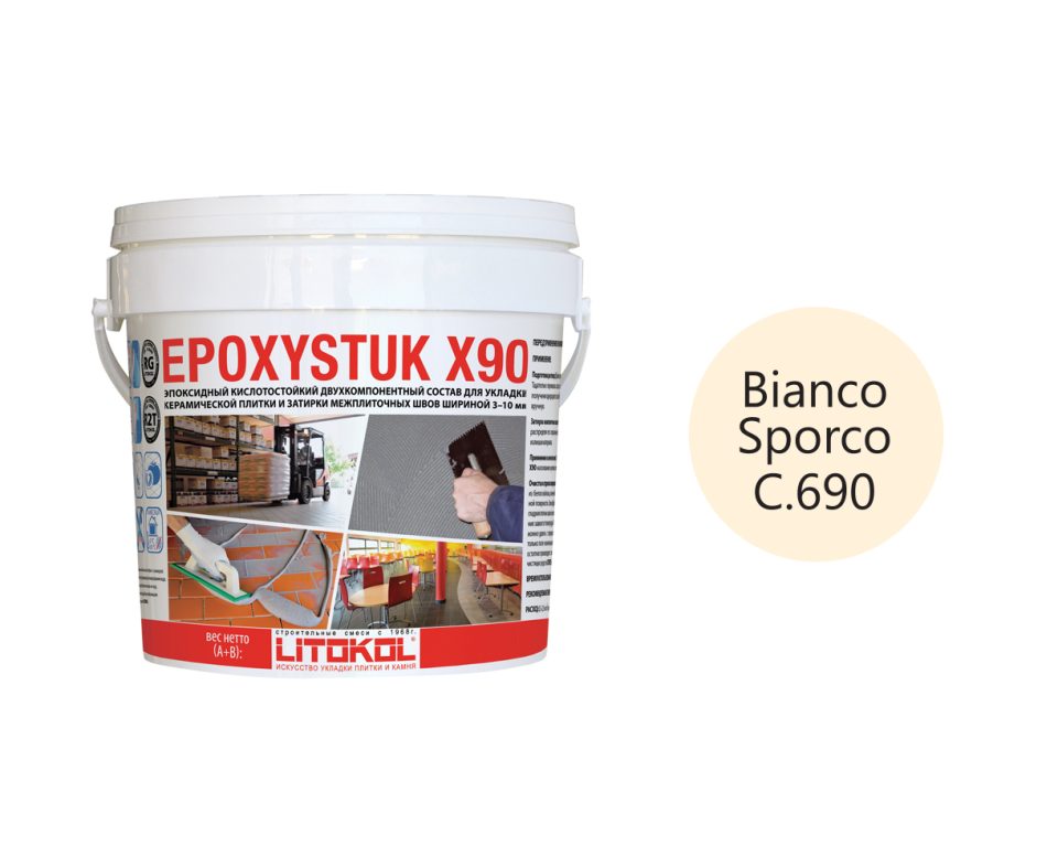 Купить EPOXYSTUK X90 C.690 BIANCO SPORCO 10kg bucket в Ростове-на-Дону #2