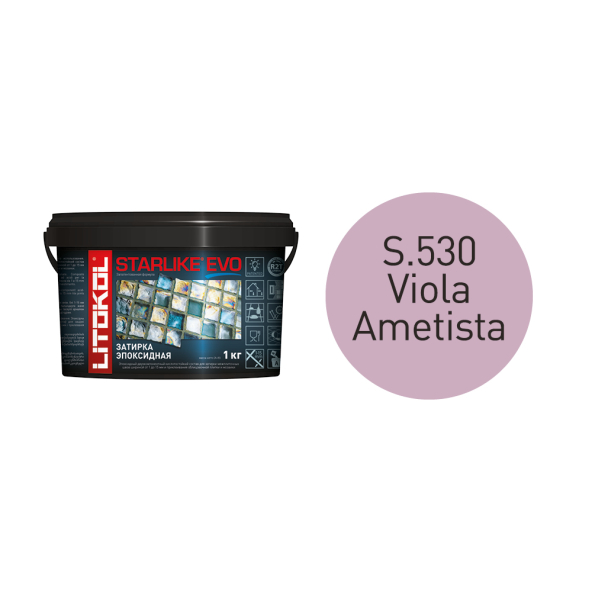 Купить STARLIKE EVO S.530 VIOLA AMETISTA затир.смесь (1kg bucket) в Казани-1