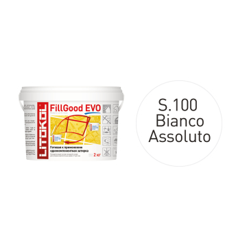 Купить FillGood EVO F.100 BIANCO ASSOLUTO готовая к применению полиуретановая 2,0kg bucket в Ростове-на-Дону