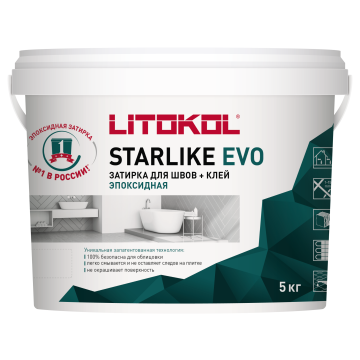 Купить STARLIKE EVO S.140 NERO GRAFITE затир.смесь (5kg bucket) в Воронеже-1