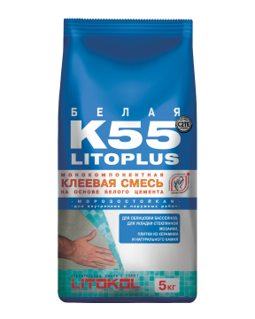 Купить LitoPlus K55-клеевая смесь 5kg Al.bag в Москве