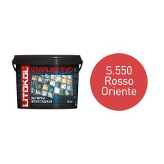 Купить STARLIKE EVO S.550 ROSSO ORIENTE затир.смесь (5kg bucket) в Ростове-на-Дону