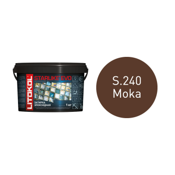 Купить STARLIKE EVO S.240 MOKA эпоксидный состав 1,0 kg bucket в Новосибирске