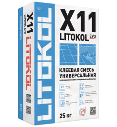 Купить LitoKol X11 EVO серый-клеевая смесь 25kg bag в Ростове-на-Дону #2