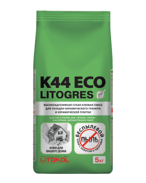 Купить Litogres К44 ECO- беспылевая клеевая смесь 5kg Al.bag в Уфе