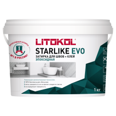 Купить STARLIKE EVO S.100 BIANCO ASSOLUTO затир.смесь (1kg bucket) в Ростове-на-Дону