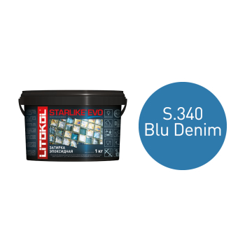 Купить STARLIKE EVO S.340 BLU DENIM затир.смесь (1kg bucket) в Воронеже