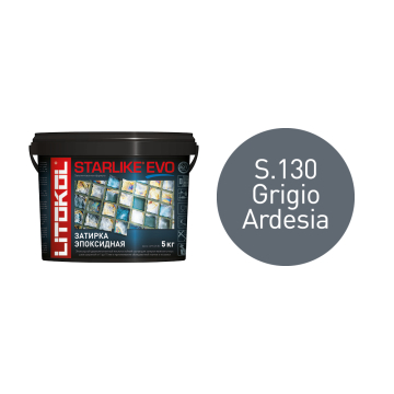 Купить STARLIKE EVO S.130 GRIGIO ARDESIA затир.смесь (5kg bucket) в Новосибирске