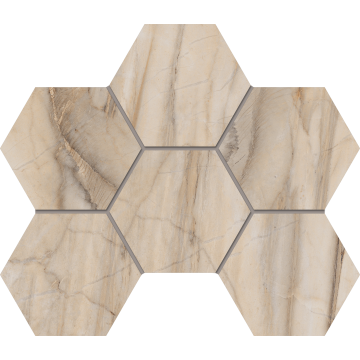 Купить Мозаика BR01 Гексагон 25x28,5x9 полир. в Ростове-на-Дону