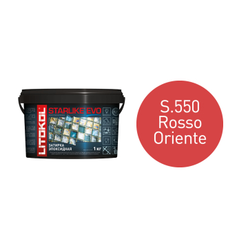 Купить STARLIKE EVO S.550 ROSSO ORIENTE затир.смесь (1kg bucket) в Москве