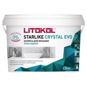 Купить STARLIKE EVO S.700 CRYSTAL затир.смесь (2,5 kg bucket) в Краснодаре