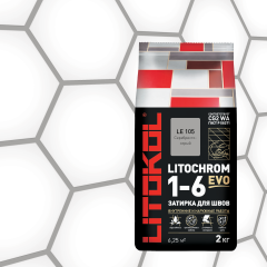 Купить LITOCHROM 1-6 EVO LE 105 серебристо-серый 2kg Al.bag в Ростове-на-Дону
