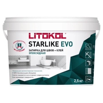 Купить STARLIKE EVO S.830 ROSA KYOTO затир.смесь (2,5kg bucket) в Белгороде