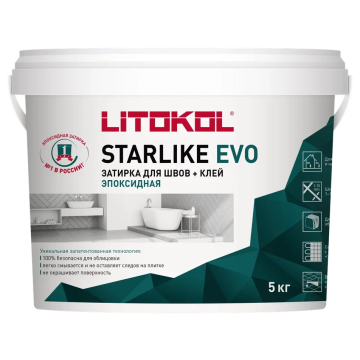 Купить STARLIKE EVO S.830 ROSA KYOTO затир.смесь (5kg bucket) в Белгороде