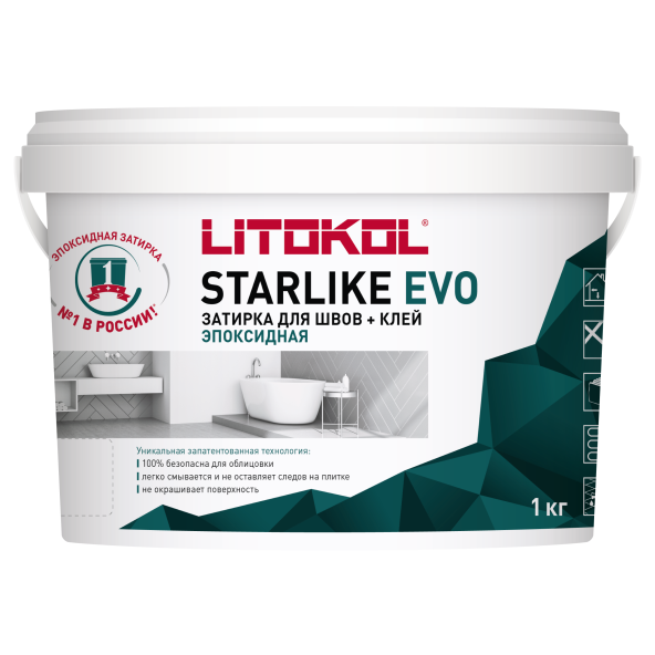 Купить STARLIKE EVO S.208 SABBIA затир.смесь (1kg bucket) в Уфе-1
