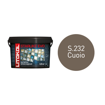 Купить STARLIKE EVO S.232 CUOIO затир.смесь (2,5kg bucket) в Санкт-Петербурге