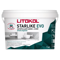Купить STARLIKE EVO S.810 VERDE CAPRI затир.смесь (1kg bucket) в Ростове-на-Дону