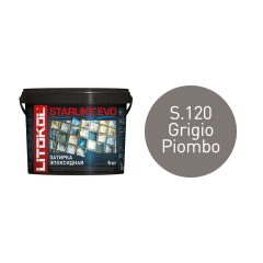 Купить STARLIKE EVO S.120 GRIGIO PIOMBO затир.смесь (5kg bucket) в Ростове-на-Дону #2