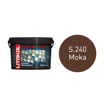 Купить STARLIKE EVO S.240 MOKA эпоксидный состав 2,5kg bucket в Казани