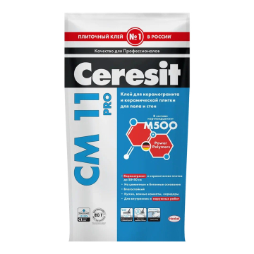 Купить Ceresit CM11/5кг, PRO Плиточный клей, РФ в Новосибирске