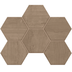 Купить Мозаика CW03 Гексагон 25x28,5x9 непол. в Ростове-на-Дону