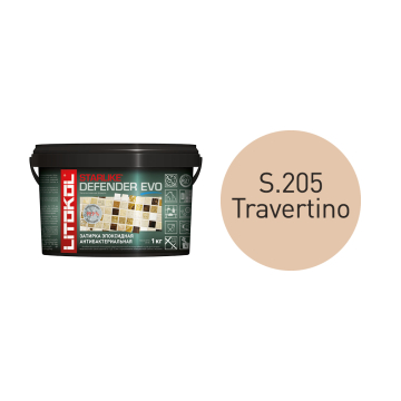 Купить STARLIKE Defender EVO S.205 TRAVERTINO антибакт.затир.смесь 1kg bucket в Уфе