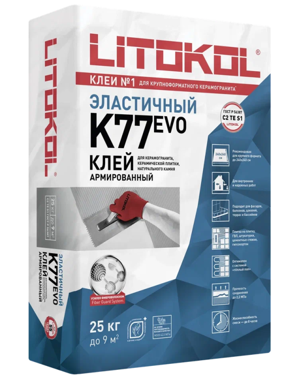 Купить SuperFlex K77-клеевая смесь (25kg bag) в Санкт-Петербурге-1