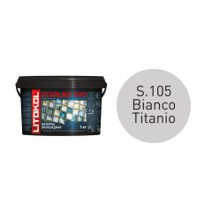 Купить STARLIKE EVO S.105 BIANCO TITANIO затир.смесь (1kg bucket) в Ростове-на-Дону #2