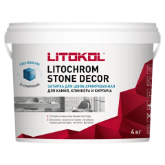 Купить LITOCHROM STONE DECOR SD.420 Графит (4kg bucket) в Ростове-на-Дону